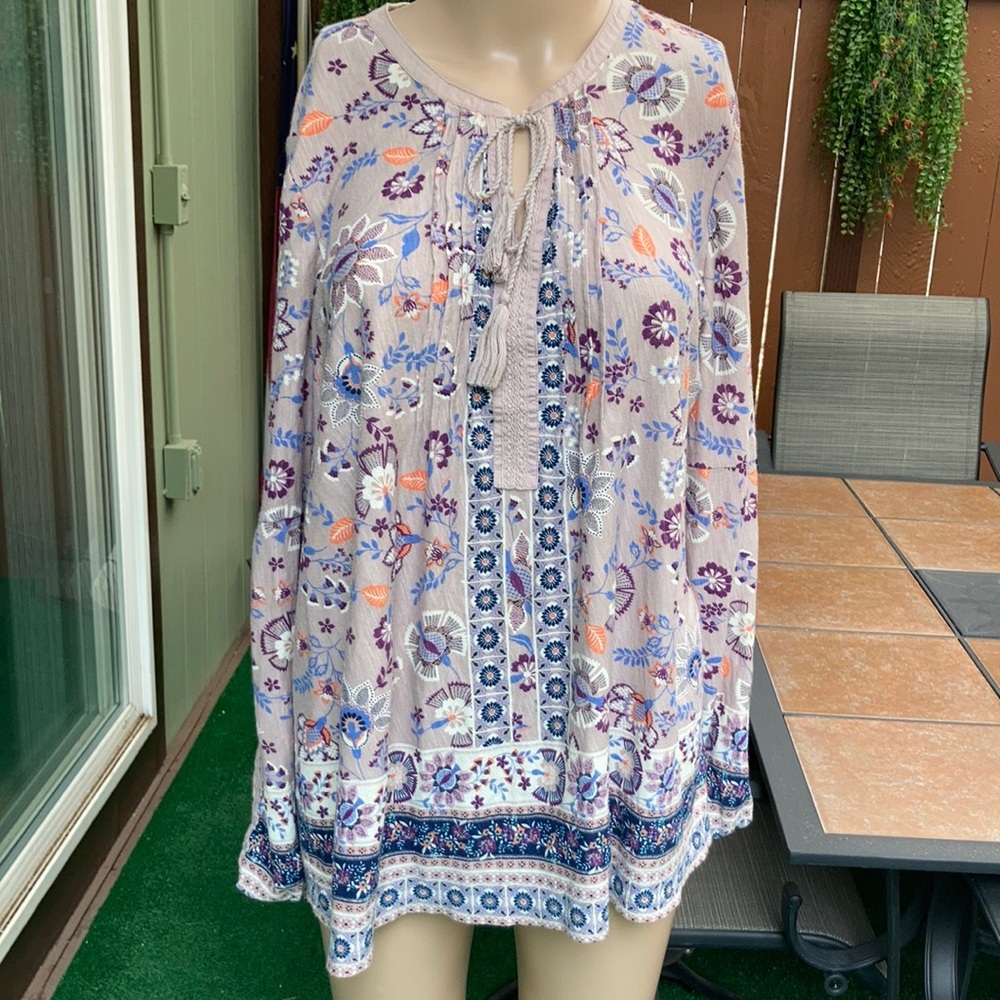 Vintage X America Boho Tunic XL